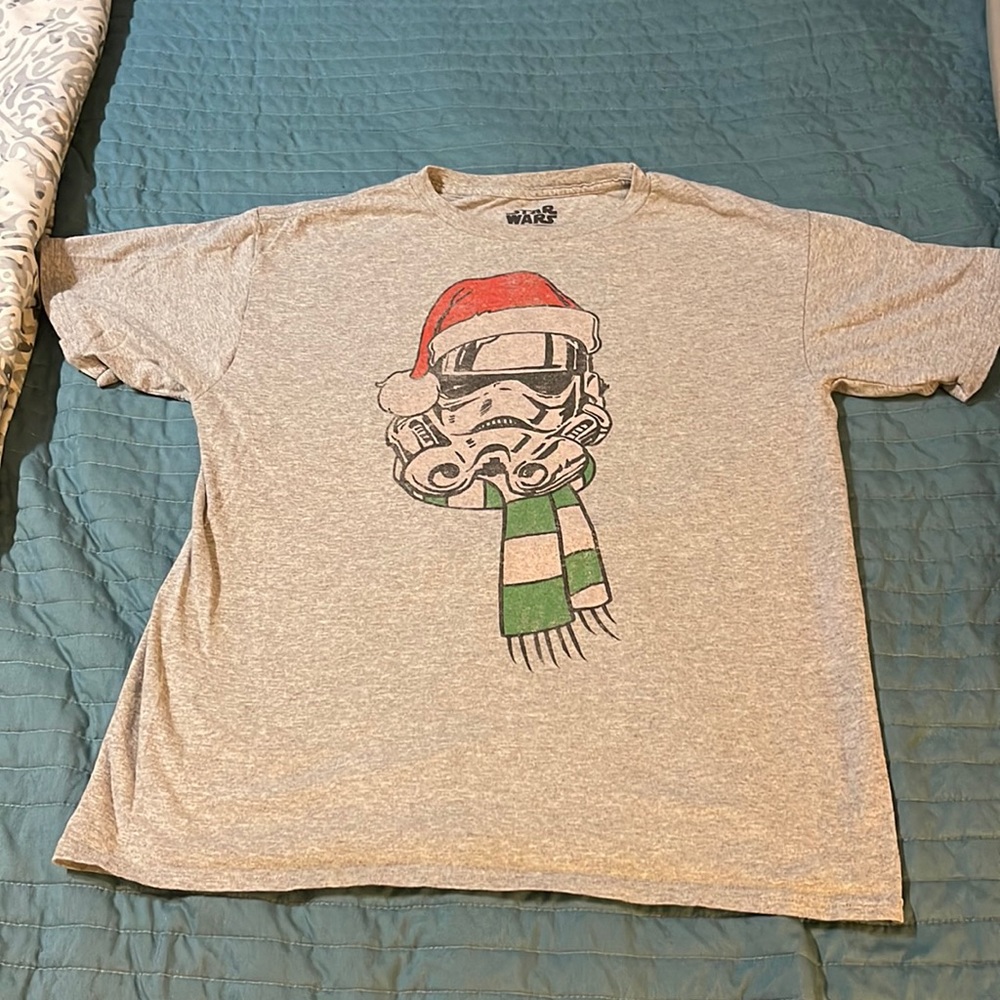 Star Wars Christmas Storm Trooper tee